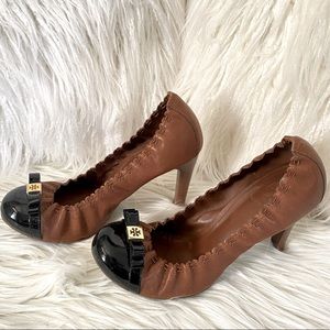 Tory Burch leather heels